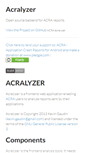 Mobile Screenshot of acralyzer.com